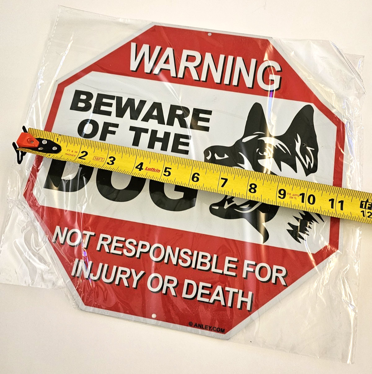 Warning Beware Of Dog Sign Large For Yard, Home Or Office NEW