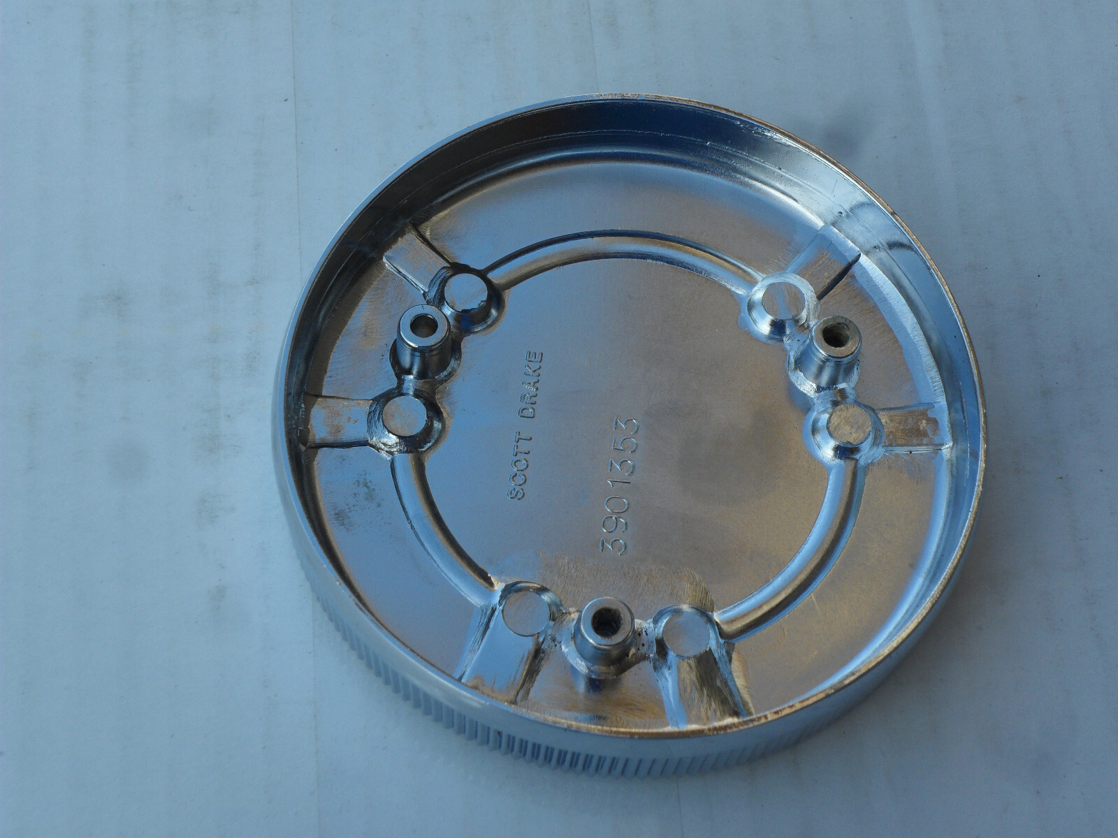 NEW 1967 1968 Chevy Camaro SS 350 Gas Fuel Cap Metal Trim Cover Paper Weight