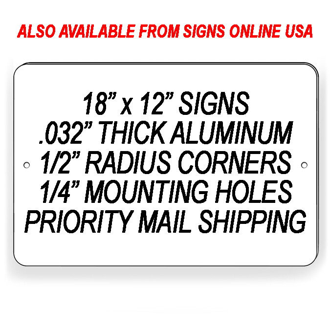 Private Property No Trespassing Soliciting Loitering Aluminum Sign
