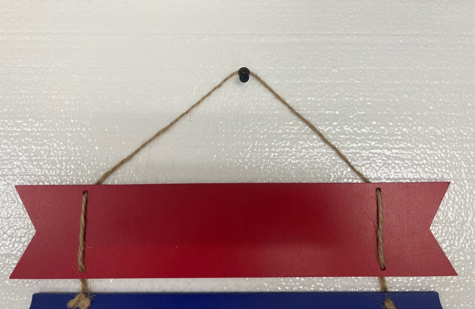 Patriotic Wall Decor Wood Hanging 12’’ x 13’’ Sign Celebrate America Memorial