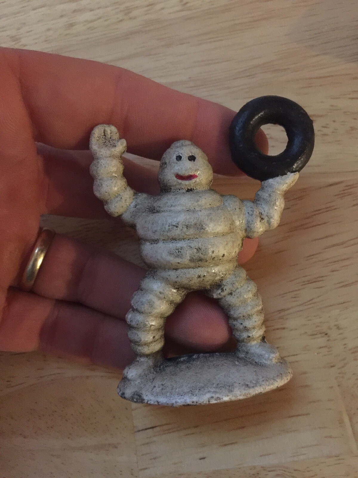 Michelin Tire Man Firestone Tires Decor USA Metal Home Office Work Desk Figurine