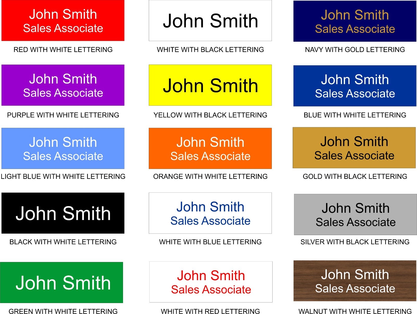 L@@K Custom Nameplate for Office Desk or Door Sign 2×8 or 2×10