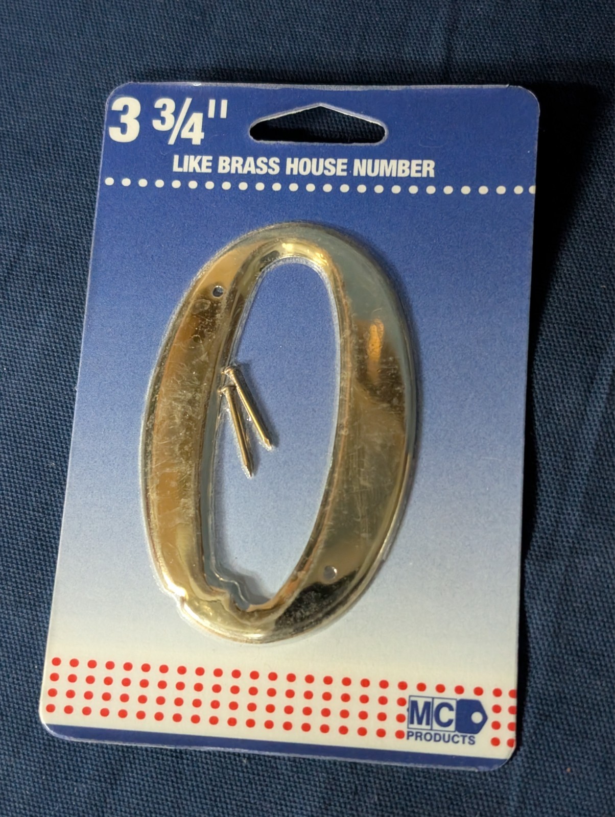 Pick your Numbers, Like Brass House Numbers 3-3/4″, House, Mailbox, Apartment