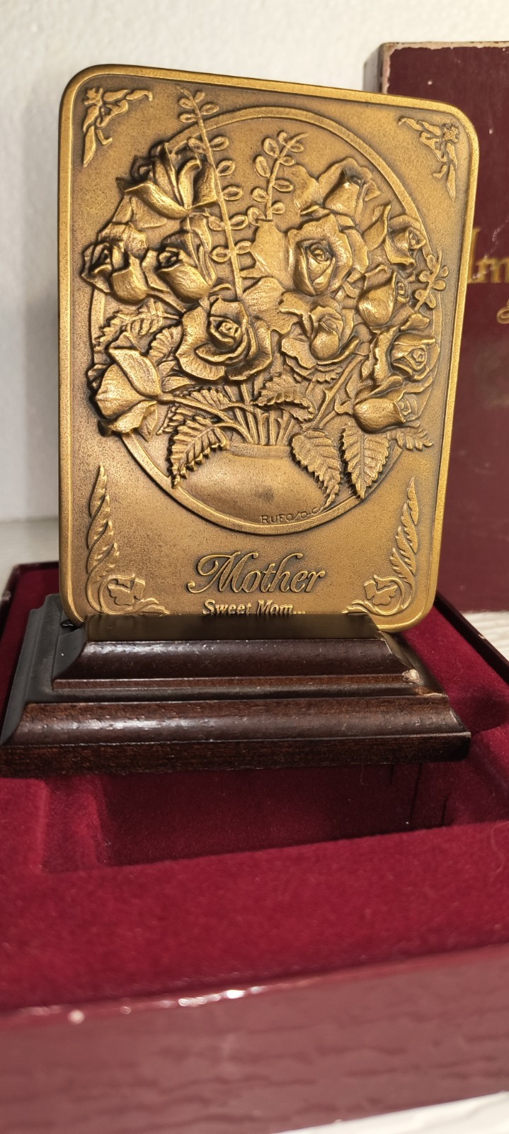 Mother Plaque Roses Wall Art