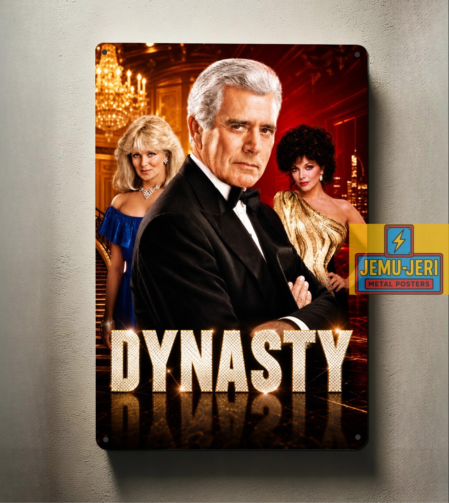 Dynasty Tv Series Movie Metal Poster – Film Collectable Tin Sign – Size 8*12inch