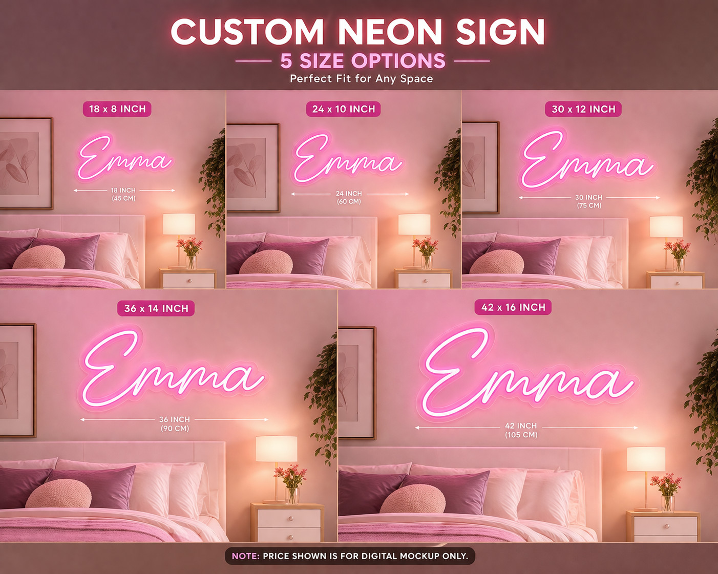 Customized Wedding Led Neon Sign Personalized Led Wedding Party Gift Decor