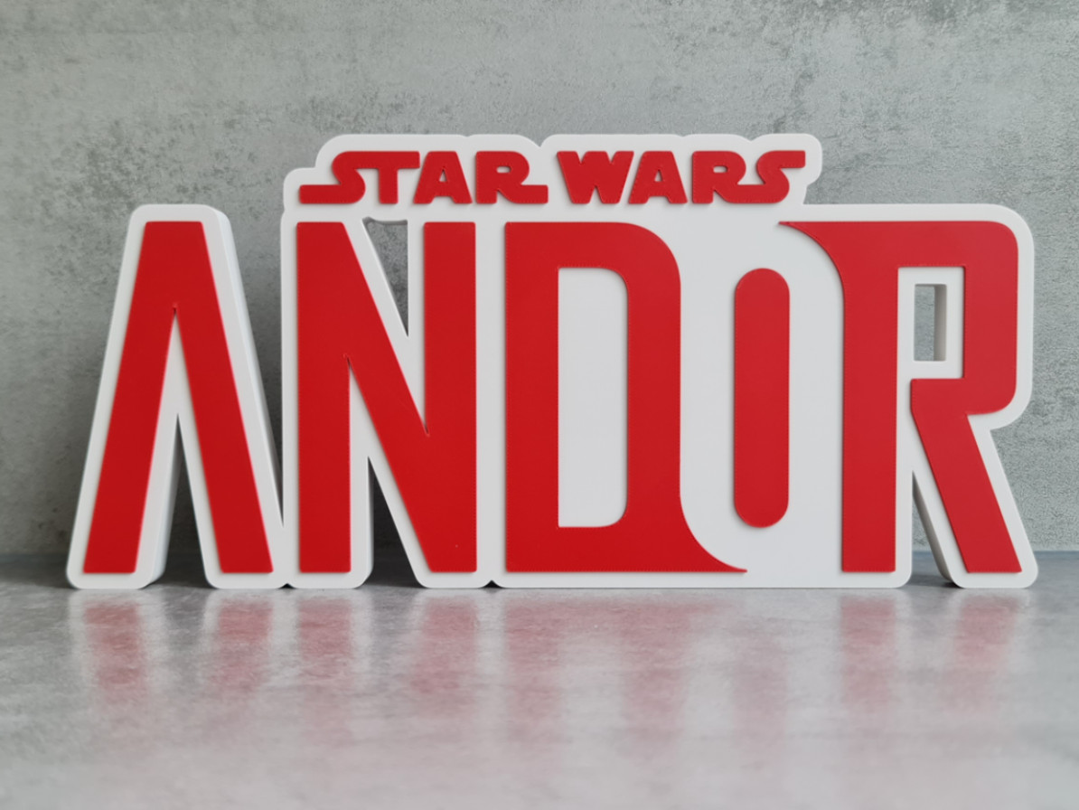 Star Wars Andor Logo / Sign 3D Printed Wall Decor